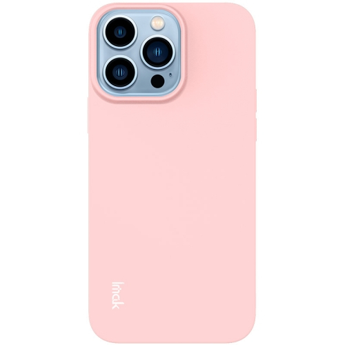 IMAK RUBBER Gumi borítás Apple iPhone 13 Pro Max rózsaszín akciós termékkép 1