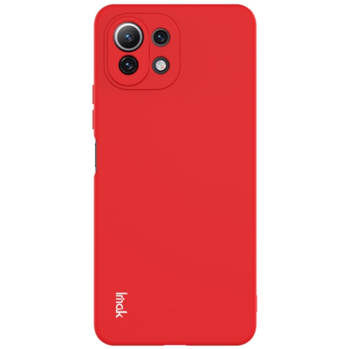 IMAK RUBBER Gumi borítás Xiaomi Mi 11 Lite / 11 Lite 5G / 11 Lite NE 5G piros akciós termékkép 1