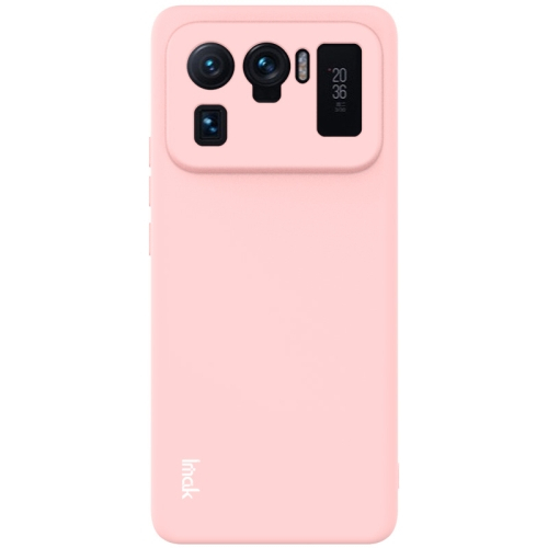 IMAK RUBBER Gumi borítás Xiaomi Mi 11 Ultra rózsaszín akciós termékkép 1
