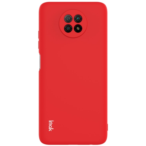 IMAK RUBBER Gumi borítás Xiaomi Redmi Note 9T piros akciós termékkép 1
