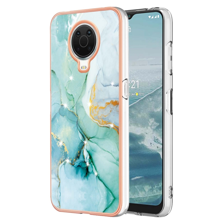 IMD MARBLE Védőburkolat Nokia G10 / G20 GREEN akciós termékkép 1
