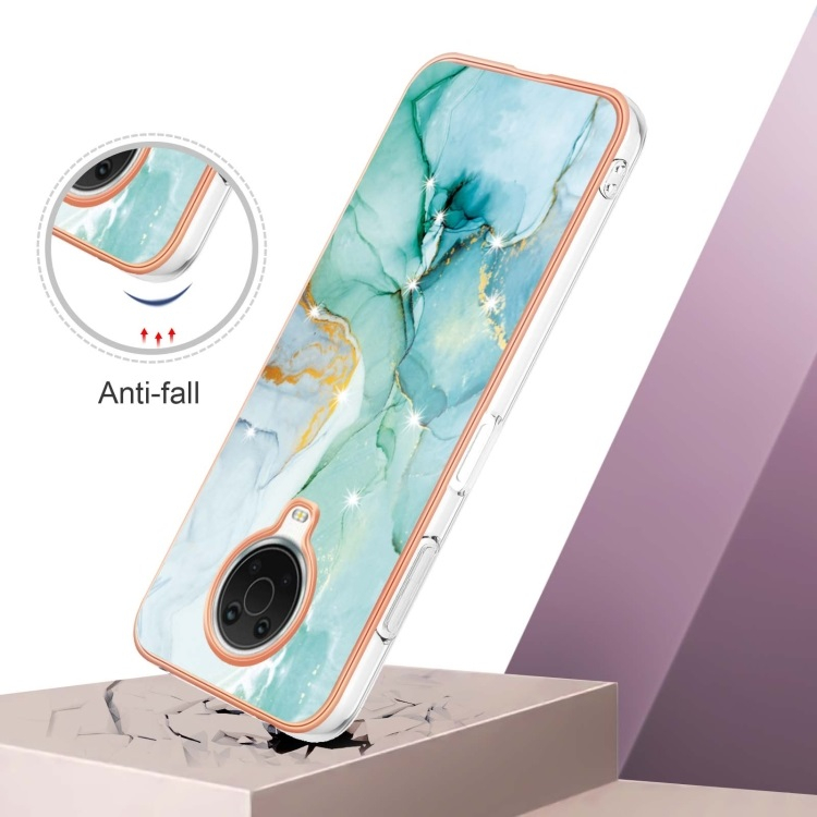 IMD MARBLE Védőburkolat Nokia G10 / G20 GREEN termék 2. képe