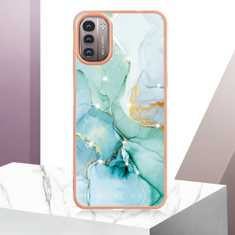 IMD MARBLE Védőburkolat Nokia G11 / G21 GREEN termék 2. képe