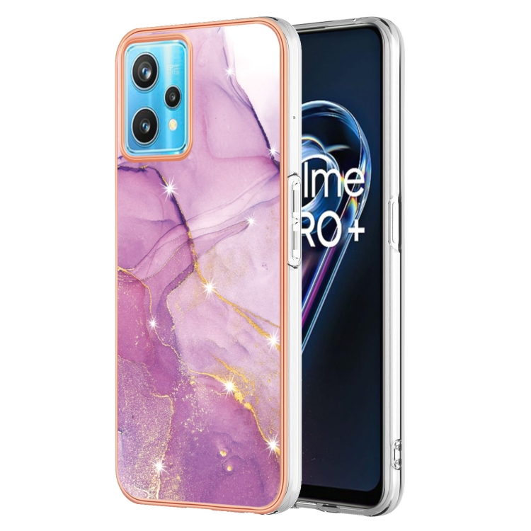 IMD MARBLE Védőburkolat Realme 9 Pro / Realme 9 5G PURPLE akciós termékkép 1
