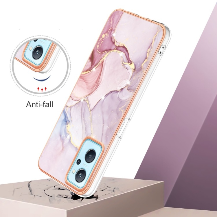 IMD MARBLE Védőburkolat Realme 9i ROSE GOLD termék 2. képe