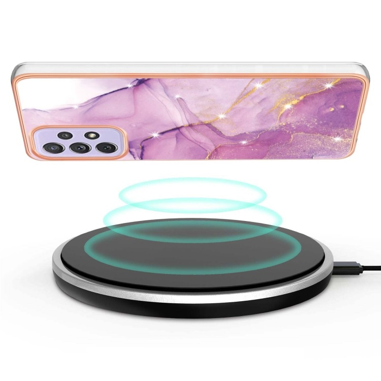 IMD MARBLE Védőburkolat Samsung Galaxy A23 / A23 5G PURPLE termék 2. képe