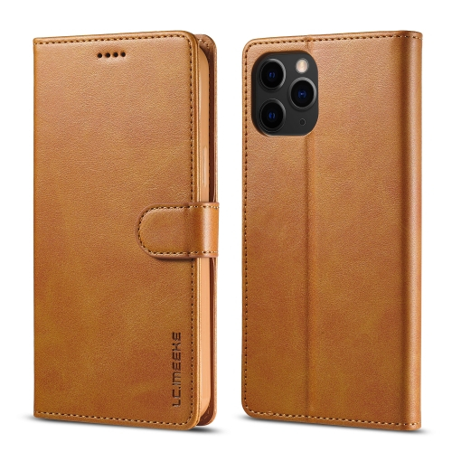 IMEEKE Wallet tok Apple iPhone 13 Pro Max világosbarna akciós termékkép 1