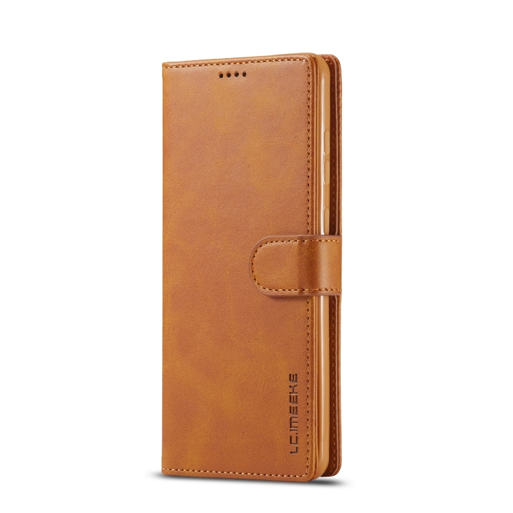 IMEEKE Wallet tok Samsung Galaxy A33 5G -hez világosbarna termék 2. képe