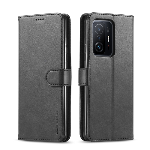 IMEEKE Wallet tok Xiaomi 11T / 11T Pro fekete akciós termékkép 1