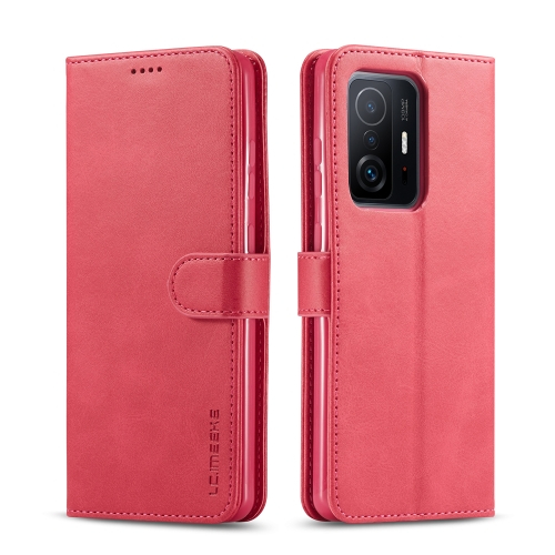 IMEEKE Wallet tok Xiaomi 11T / 11T Pro rózsaszín akciós termékkép 1