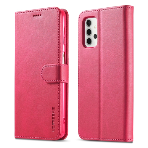 IMEEKE Wallet tok Samsung Galaxy A32 5G rózsaszín akciós termékkép 1