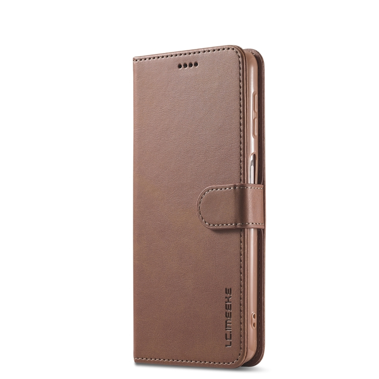 IMEEKE Wallet tok Samsung Galaxy A32 5G sötétbarna termék 2. képe