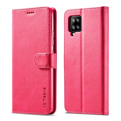 IMEEKE Wallet tok Samsung Galaxy A42 rózsaszín akciós termékkép 1