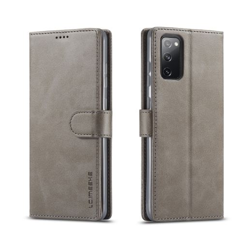 IMEEKE Wallet tok Samsung Galaxy M52 5G szürke akciós termékkép 1