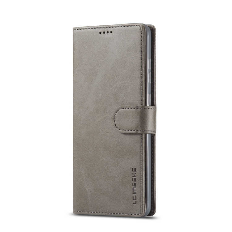 IMEEKE Wallet tok Samsung Galaxy M52 5G szürke termék 2. képe
