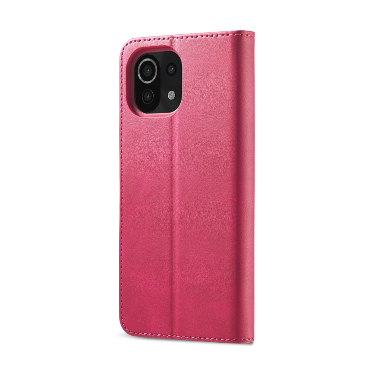 IMEEKE pénztárca huzat Xiaomi Mi 11 rózsaszín termék 2. képe