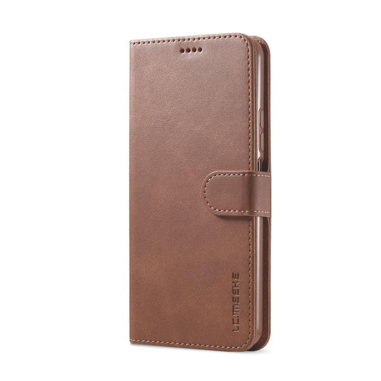 IMEEKE Wallet huzat Xiaomi Mi 11 sötétbarna termék 2. képe