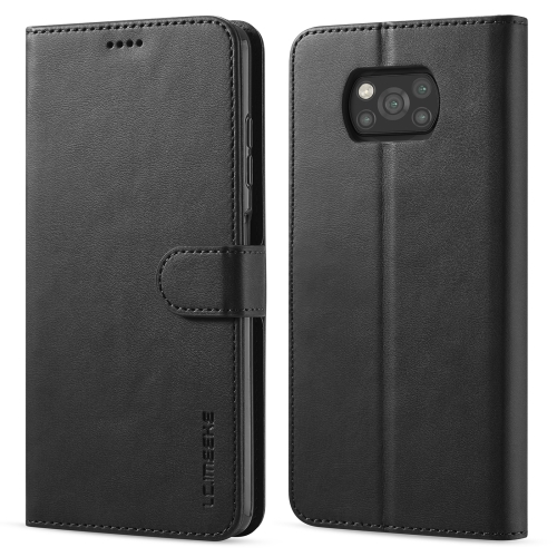 IMEEKE Wallet tok Xiaomi Poco X3 NFC / X3 Pro fekete akciós termékkép 1