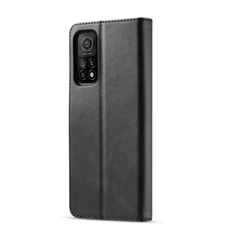 IMEEKE Wallet tok Xiaomi Redmi Note 10 5G / Poco M3 Pro fekete termék 2. képe