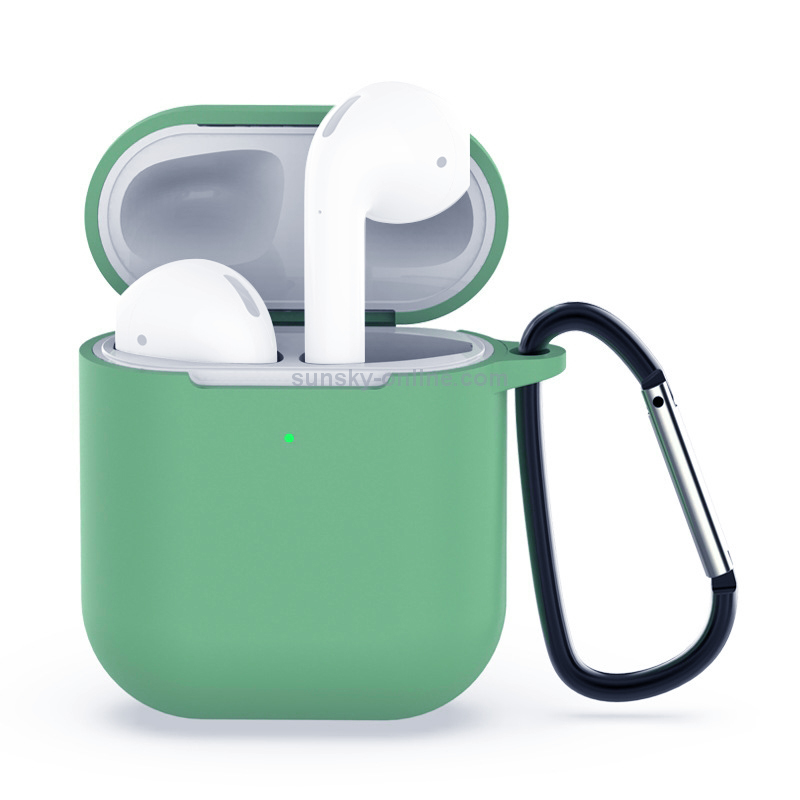HOOK Szilikon tok Apple AirPodshoz 1/2 zöld akciós termékkép 1