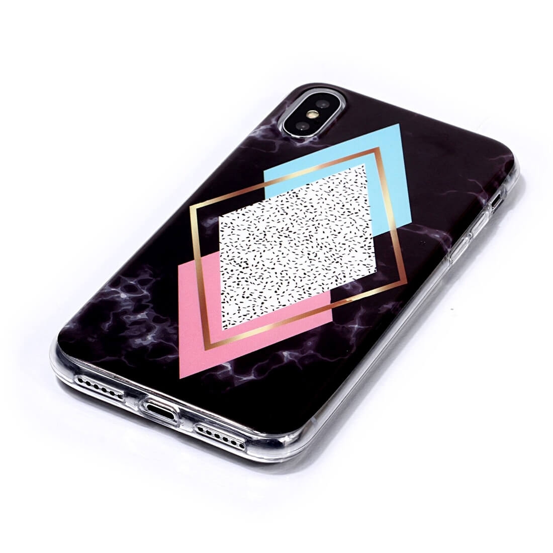 MARBLE Védőburkolat Apple iPhone X / iPhone XS RHOMBUS akciós termékkép 1
