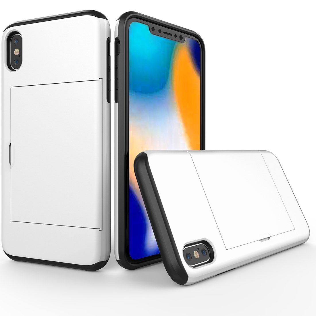 CARD Védőtok Apple iPhone XS Max -hoz fehér akciós termékkép 1