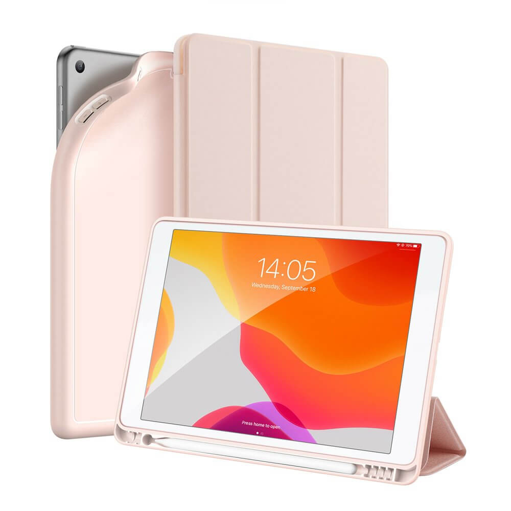 DUX OSOM Flip tok Apple iPad 10.2 2021 / 2020/2019 rózsaszín akciós termékkép 1