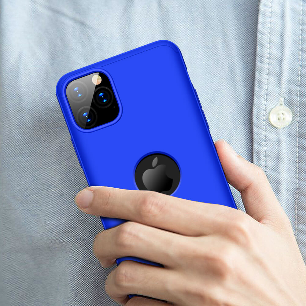 360° védőburkolat iPhone 11 Pro Max kék termék 2. képe