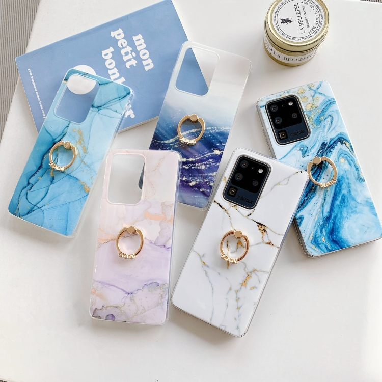 JEWEL Huzat tartóval Samsung Galaxy S21 Plus 5G kék termék 2. képe