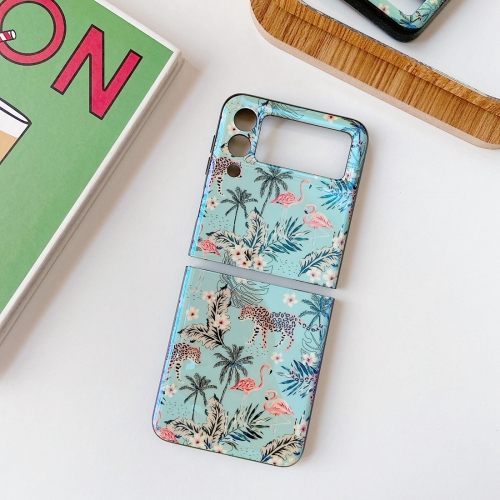 JUNGLE Védőburkolat Samsung Galaxy Z Flip 3 5G LEOPARD akciós termékkép 1