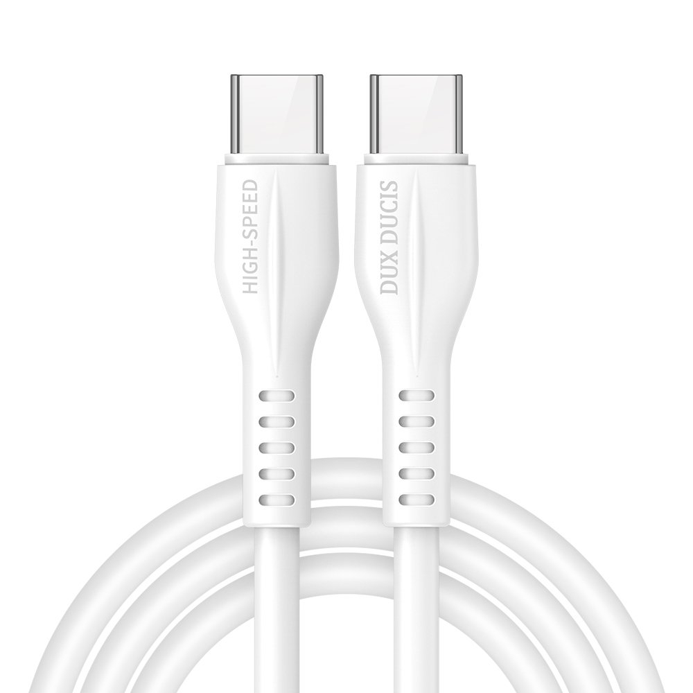 DUX KV 60W kábel USB Type-C - Type-C 1 méter fehér akciós termékkép 1