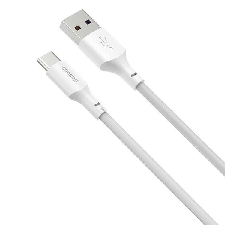 BASEUS 2x USB Type-C kábel 1,5 m fehér termék 2. képe