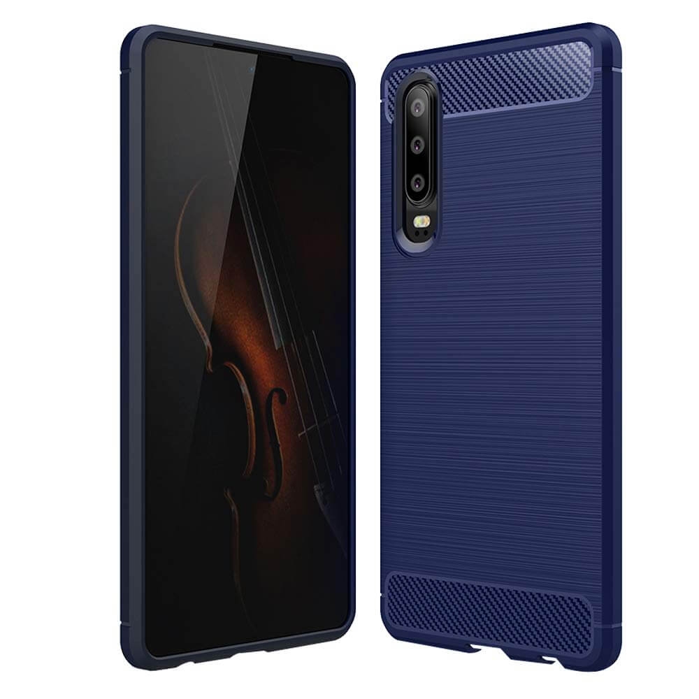 FLEXI TPU borító Huawei P30 kék akciós termékkép 1