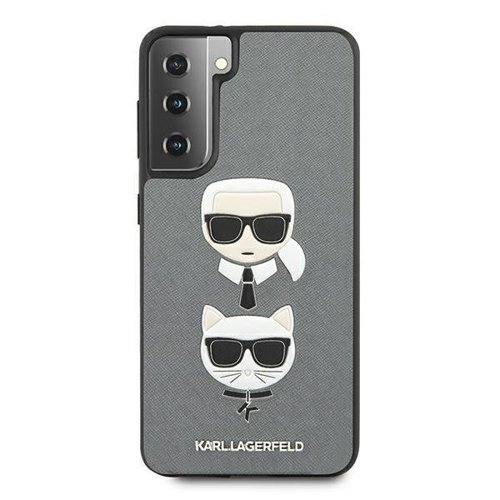 KARL LAGERFELD Védőburkolat Samsung Galaxy S21 Plus 5G ezüst termék 2. képe