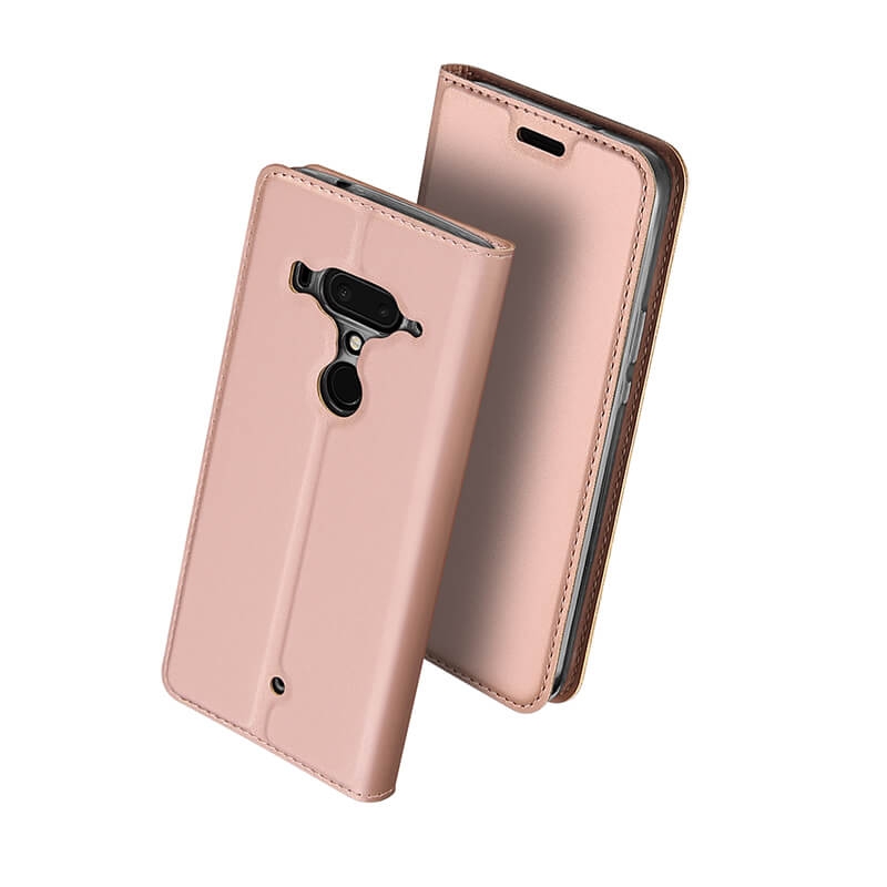 DUX Knižkové puzdro HTC U12 Plus ružové akciós termékkép 1