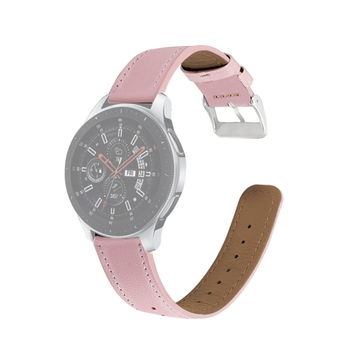 Samsung Galaxy Watch 42 mm-es rózsaszín bőrszíj akciós termékkép 1