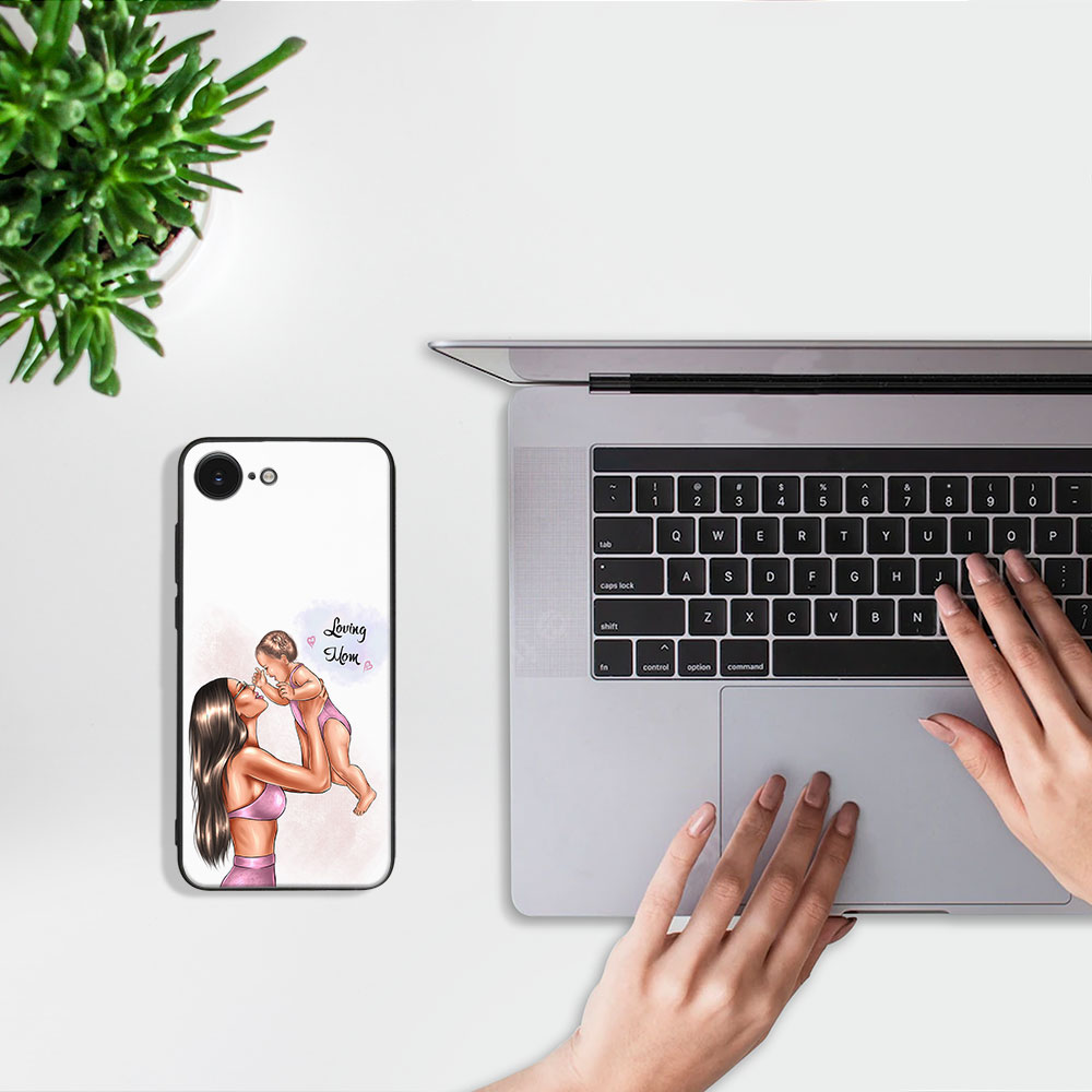 MY ART Védőhuzat a Apple iPhone 16e LOVING MOM számára (115) termék 2. képe