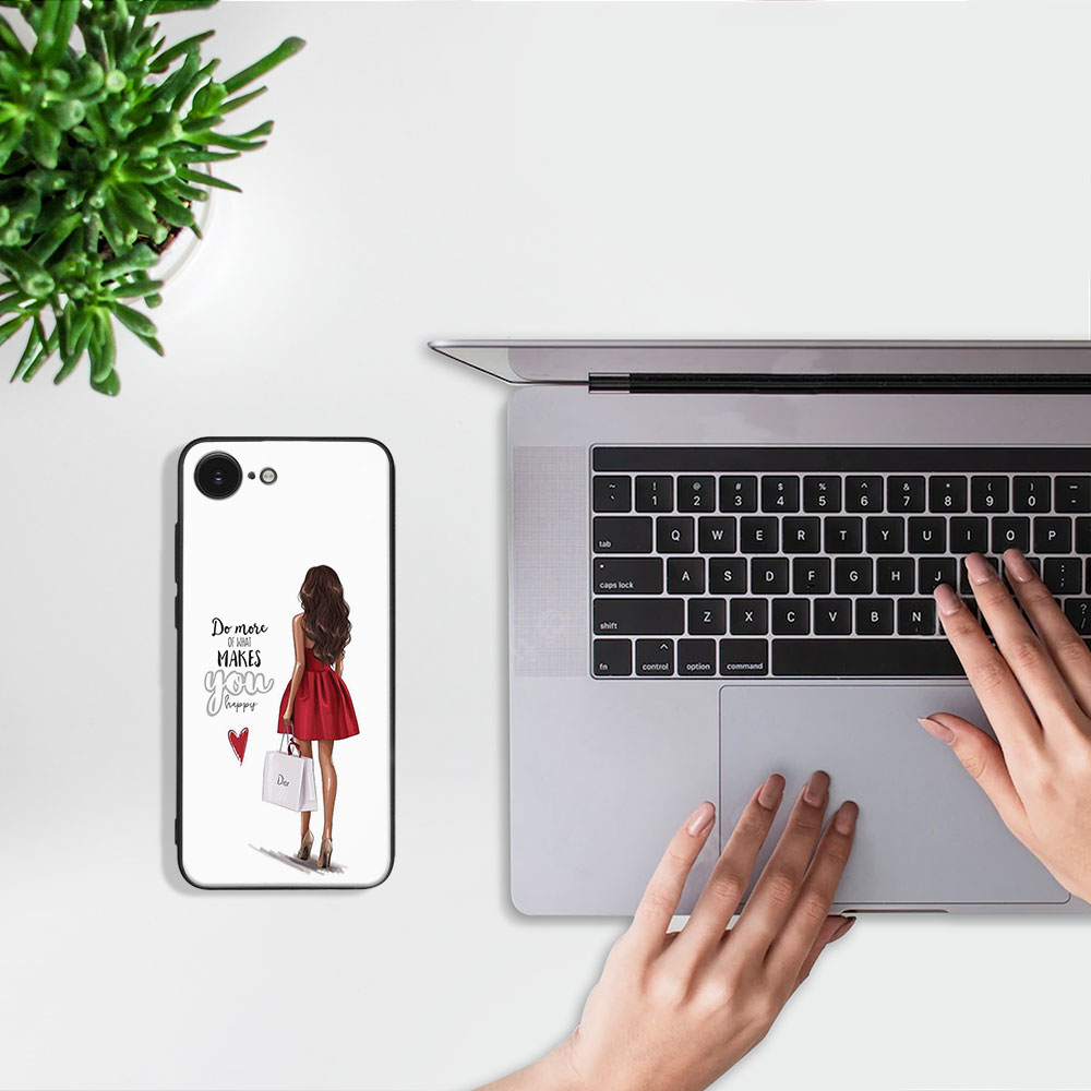 MY ART Védőburkolat a Apple iPhone 16e RED DRESS (137) termék 2. képe