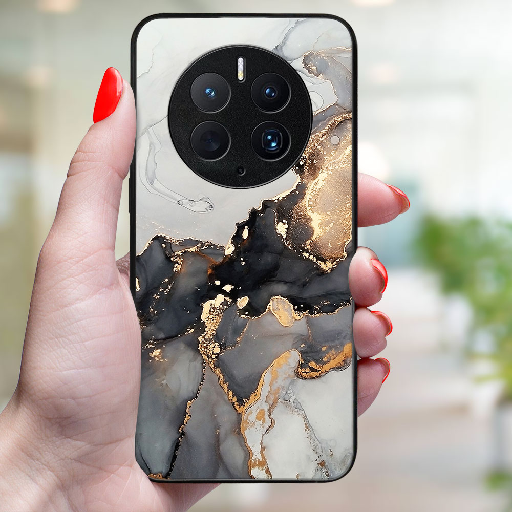 PROTEMIO MY ART Védőburkolat a Huawei Mate-hez 50 Pro GREY MARBLE (140) termék 2. képe