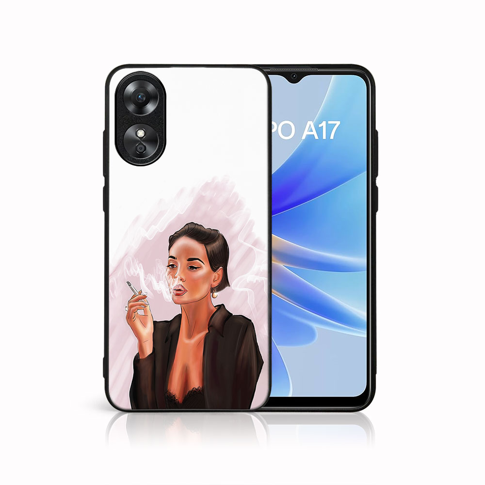 PROTEMIO MY ART Védőburkolat a Oppo A17 CIGARETTA (135) számára akciós termékkép 1