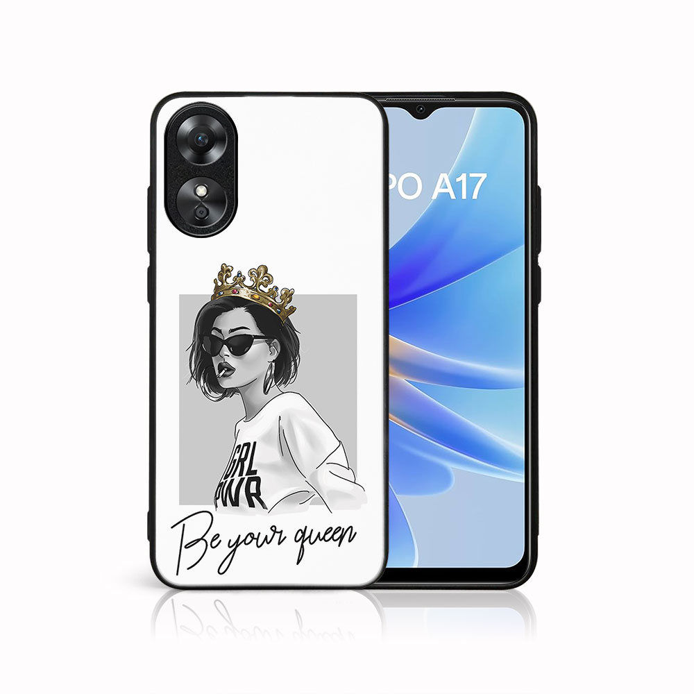 PROTEMIO MY ART Védőburkolat: Oppo A17 QUEEN (139) akciós termékkép 1