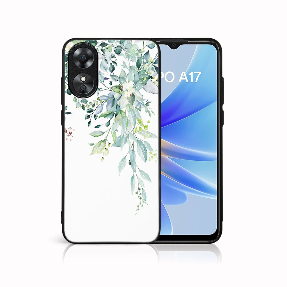 PROTEMIO MY ART Védőburkolat: Oppo A17 GREENERY (155) akciós termékkép 1