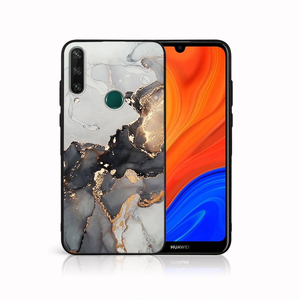 PROTEMIO MY ART Védőburkolat Huawei Y6p GREY MARBLE (140) akciós termékkép 1