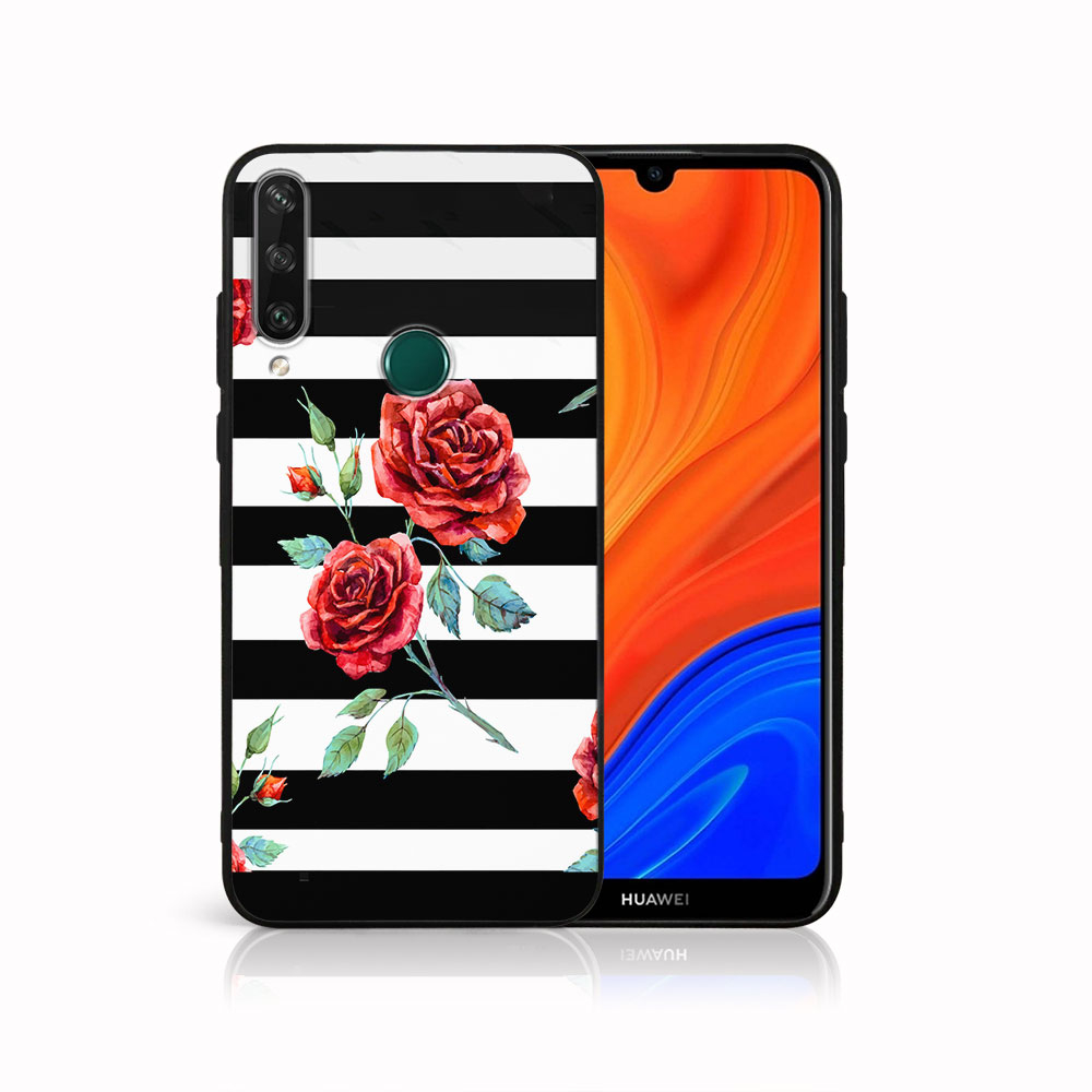 PROTEMIO MY ART Védőtok Huawei Y6p FEKETE-FEHÉR (034) akciós termékkép 1