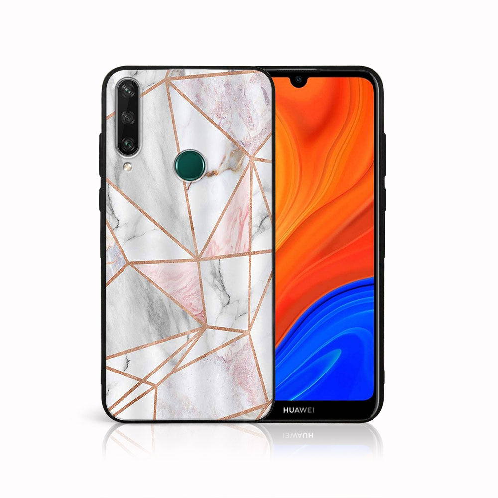 PROTEMIO MY ART Védőtok Huawei Y6p PINK MARBLE (143) akciós termékkép 1