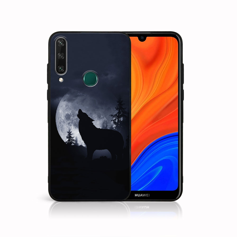 PROTEMIO MY ART Védőtok Huawei Y6p WOLF (044) akciós termékkép 1