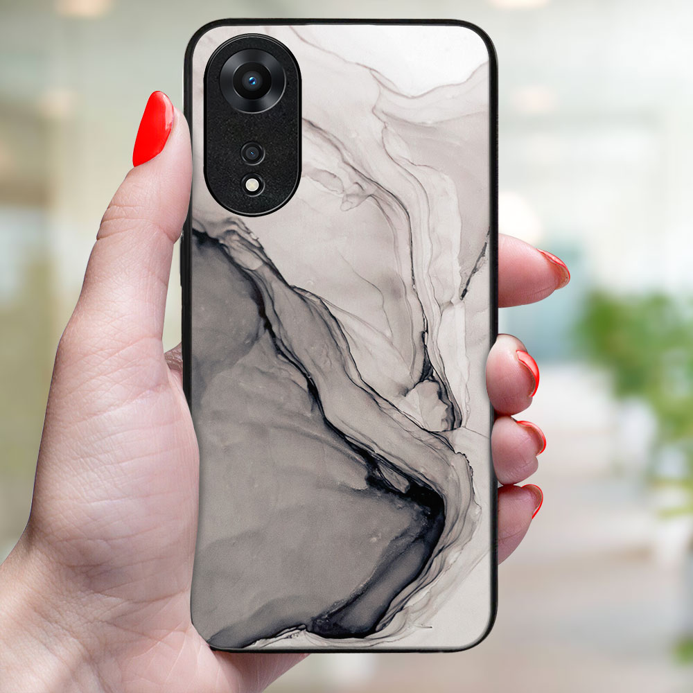 MY ART Védőburkolat: Oppo A78 5G BLACK INK (146) termék 2. képe