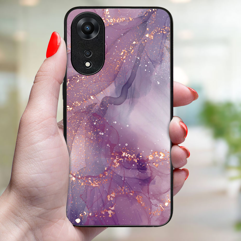 MY ART Védőburkolat a Oppo-hoz A78 5G PURPLE (148) termék 2. képe