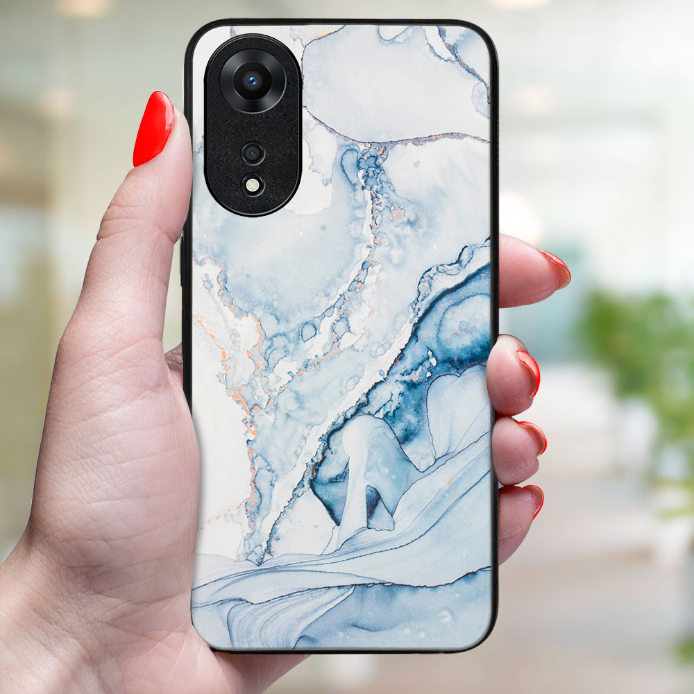 MY ART Védőburkolat: Oppo A78 5G VILÁGÍTÁS BLUE (149) termék 2. képe