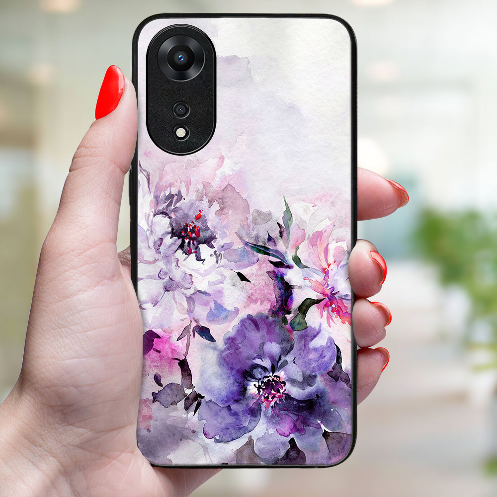 MY ART Védőburkolat a Oppo-hoz A78 5G PEONIES (156) termék 2. képe